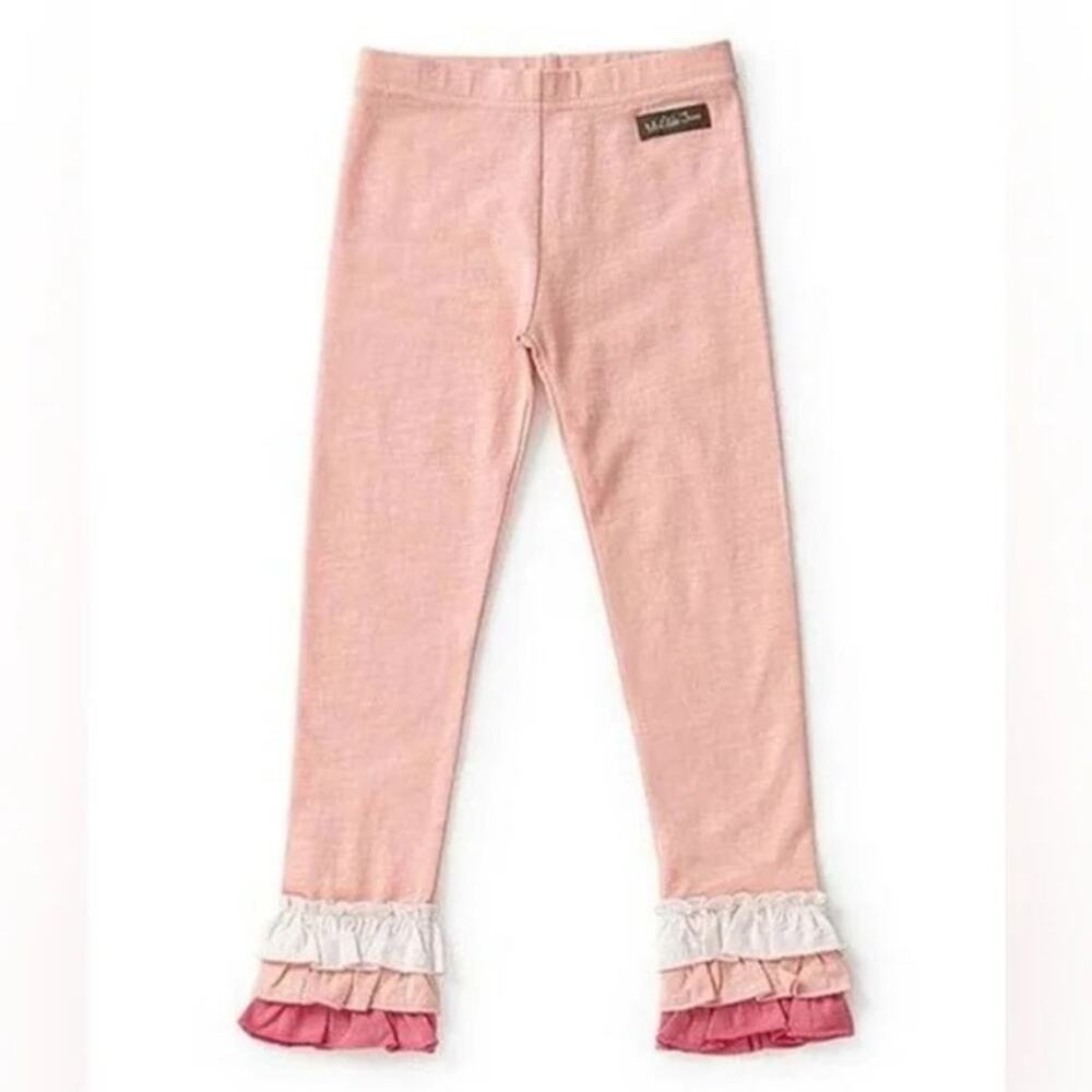 Matilda Jane Girls 'Top of the World' Ruffled Leggings Size 10